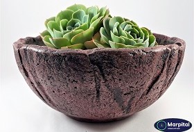 Unikatna ukrasna celbet tegla za cvijeće Mini Arizona ljubičasta