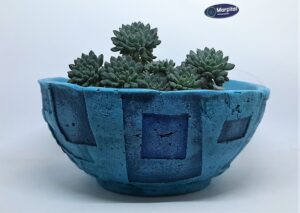 Mini Arizona celbet tegla za cvijeće plava kvadrat