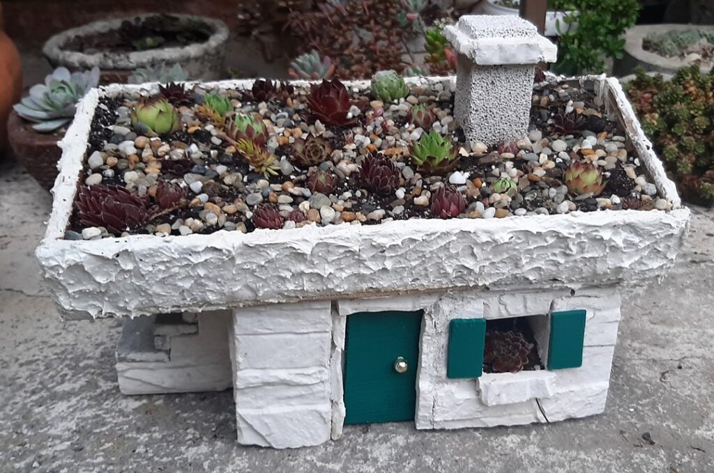 Kućica Mediteran zelene boje