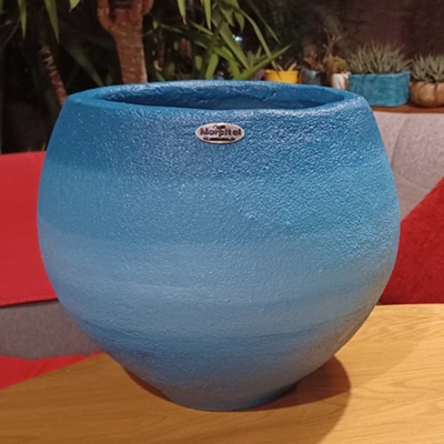 Roma tegla za cvijeće plave nijanse