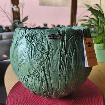 Roma tegla za cvijeće zelena kora