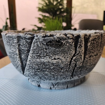 Tegla Siena dekor crno siva